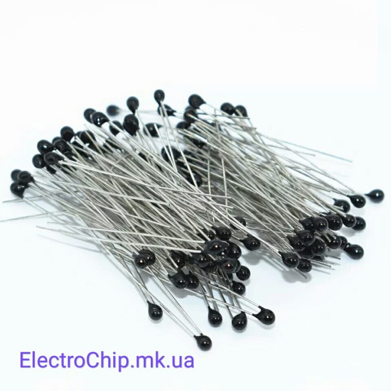 Терморезистор 10 кОм 1% , NTC MF52-103 3950 (датчик температуры ...