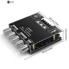 ZK-MT21 Підсилювач звуку Bluetooth 2.1 v5.0 50Вт*2 + 100Вт DC 12-24В - Зображення 2