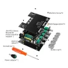 ZK-MT21 Підсилювач звуку Bluetooth 2.1 v5.0 50Вт*2 + 100Вт DC 12-24В - Зображення 4