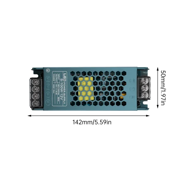 Блок питания 12В 100W, Источник питания, светодиодный драйвер - Image 4