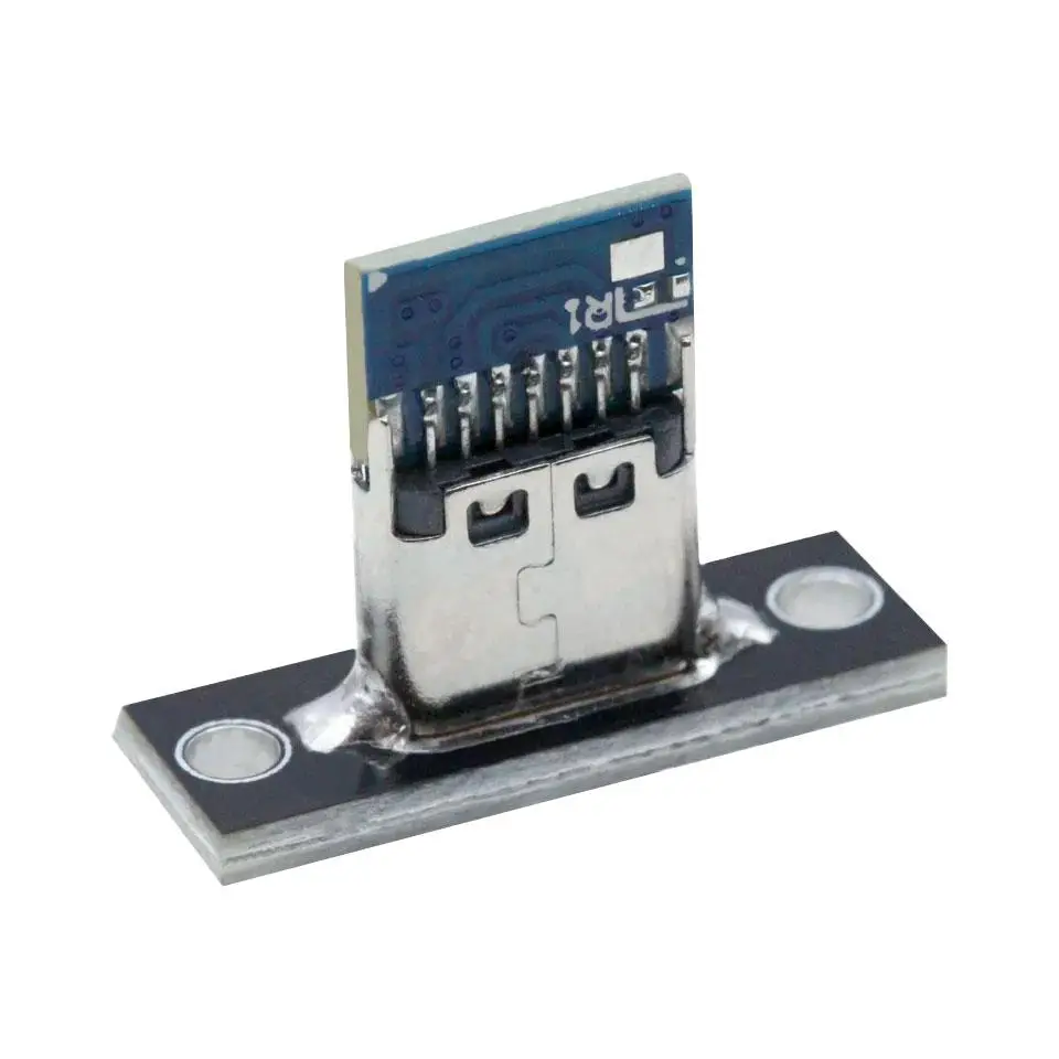 Врізний Роз'єм USB Type-C (Гніздо) на Платі-Адаптері для Панельного Монтажу - Зображення 6