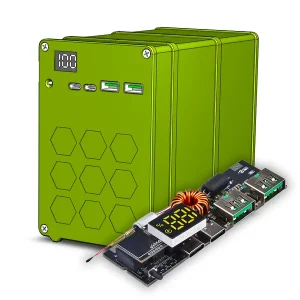 Корпус для збирання повербанка 100 Вт на акумуляторах 21700