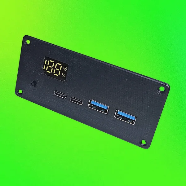 Лицьова панель (Faceplate) для Power Bank 100W (Плата MYZL-YD24-V2.3) - Зображення 2