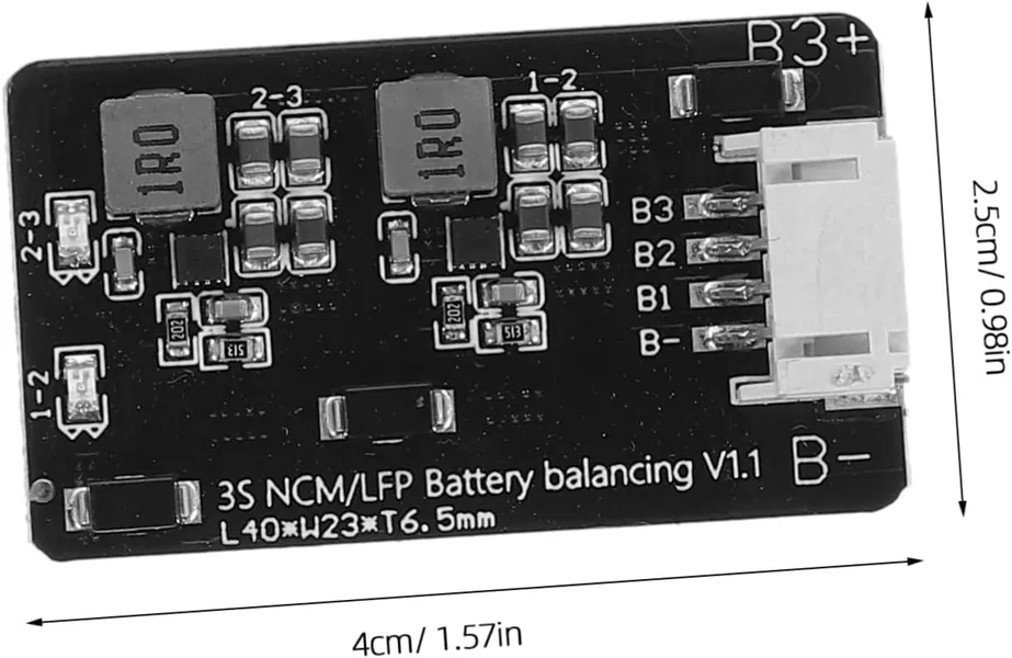 Активний балансир для Li-Ion акумуляторів 3S, індуктивний, до 1.2 А, автоматичне балансування - Зображення 2