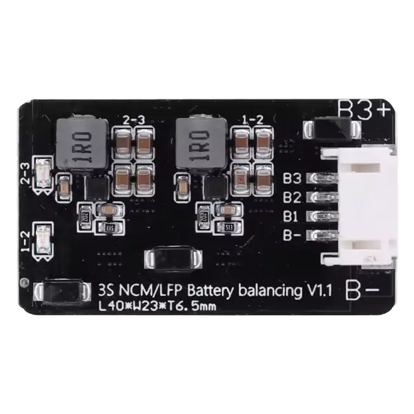 Активний балансир для Li-Ion акумуляторів 3S, індуктивний, до 1.2 А, автоматичне балансування