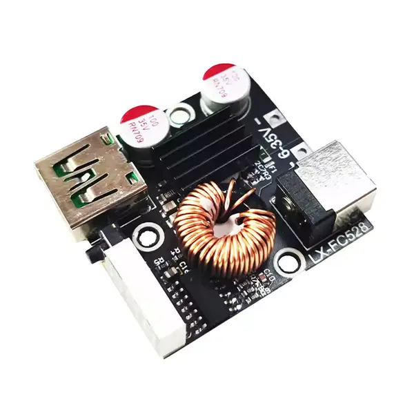 Понижувальний модуль швидкої зарядки QC4.0/PD3.0 з дисплеєм (6-35V) - Зображення 4