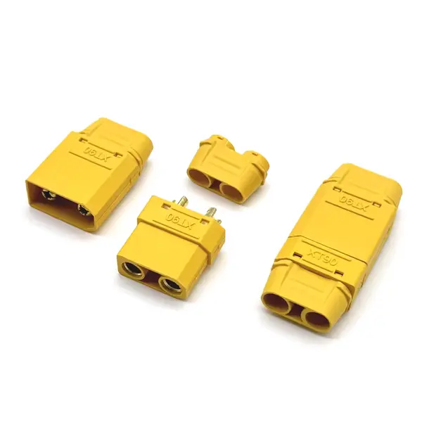 Роз'єми XT90 (пара: тато + мама) із захисними ковпачками - Зображення 2