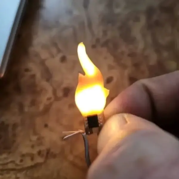 Світлодіодний LED модуль «Ефект полум'я» 2.7–3.2V для DIY-проєктів - Зображення 5