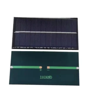 Міні сонячна панель 6V 0.96W 110x60 мм для DIY проектів