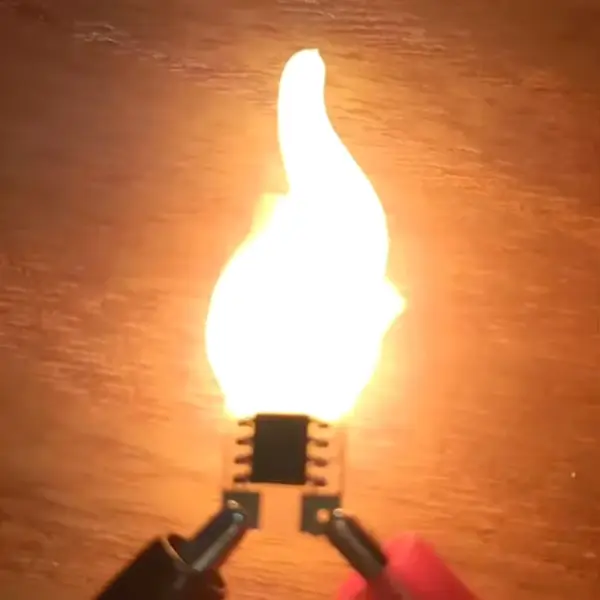 Світлодіодний LED модуль «Ефект полум'я» 2.7–3.2V для DIY-проєктів - Зображення 4