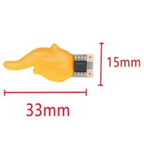 Світлодіодний LED модуль «Ефект полум'я» 2.7–3.2V для DIY-проєктів - Зображення 3