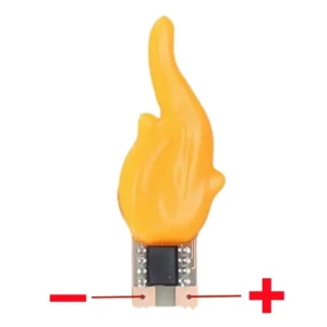 Світлодіодний LED модуль «Ефект полум'я» 2.7–3.2V для DIY-проєктів